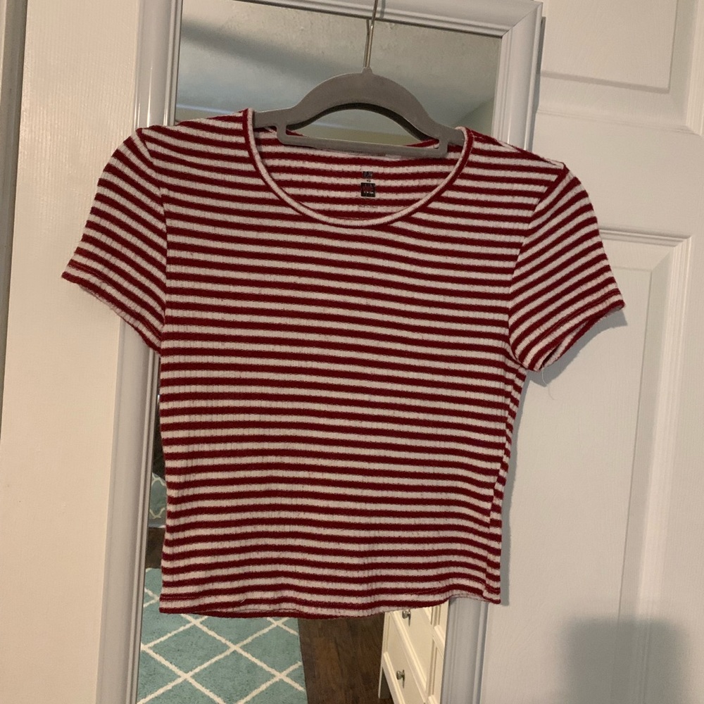 Stripped crop top